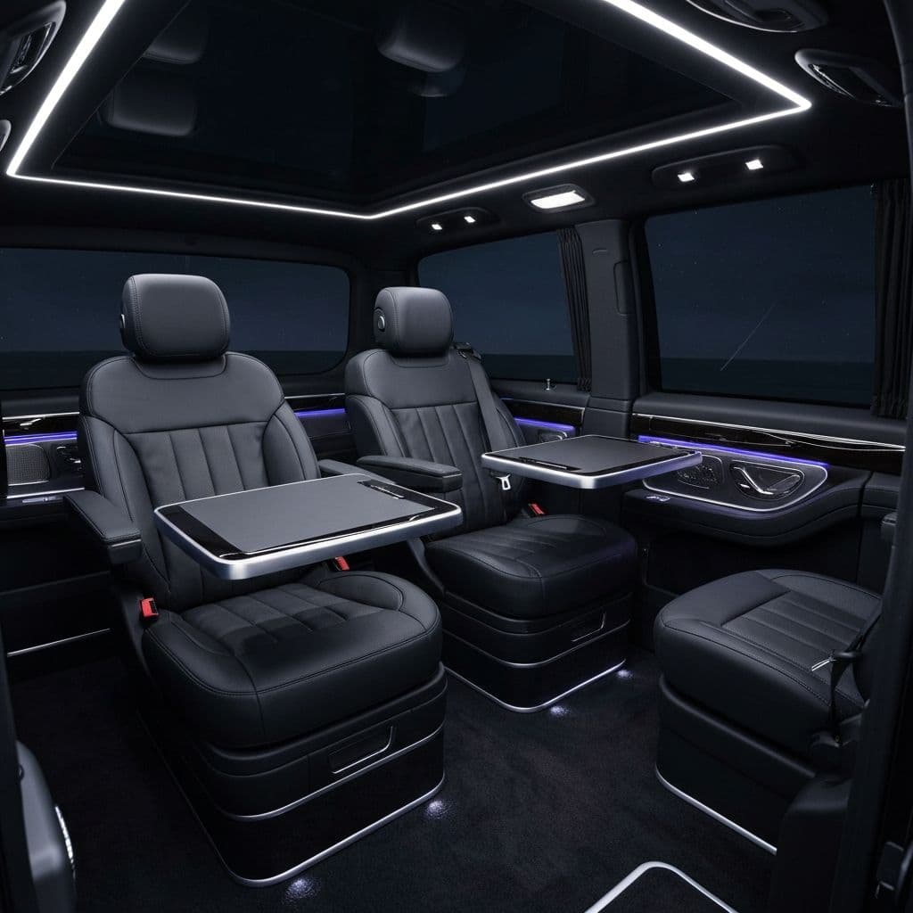 Mercedes-Benz V-Class interior